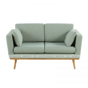 Sofa spa đơn giản màu xanh nhạt đẹp giá rẻ