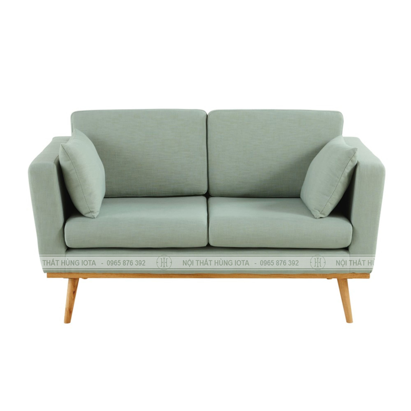 Sofa spa đơn giản màu xanh nhạt đẹp giá rẻ