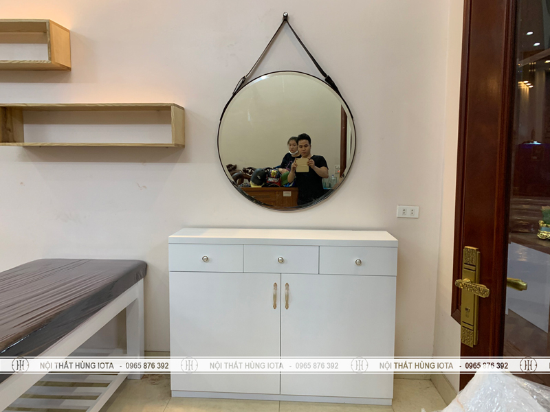 Lắp đặt bàn gương trang điểm spa ở Bắc Ninh