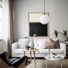 Sofa chung cư đẹp giá rẻ tại xưởng màu trắng phong cách decor