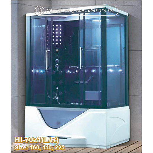 Phòng xông hơi ướt kết hợp tắm HI-7021 đẹp giá rẻ