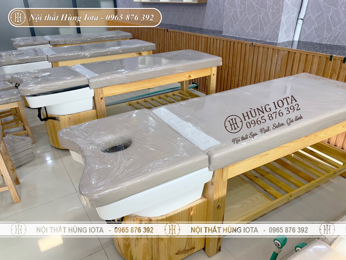 Giường gội spa 2 in 1 cao cấp