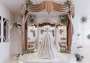Thumb thiết kế nội thất cho cửa hàng váy cưới