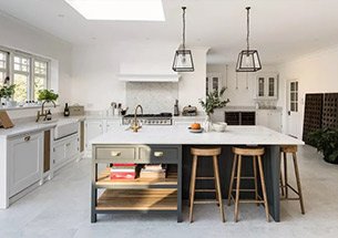 Thumb trang trí phòng bếp hiện đại bằng đảo bếp