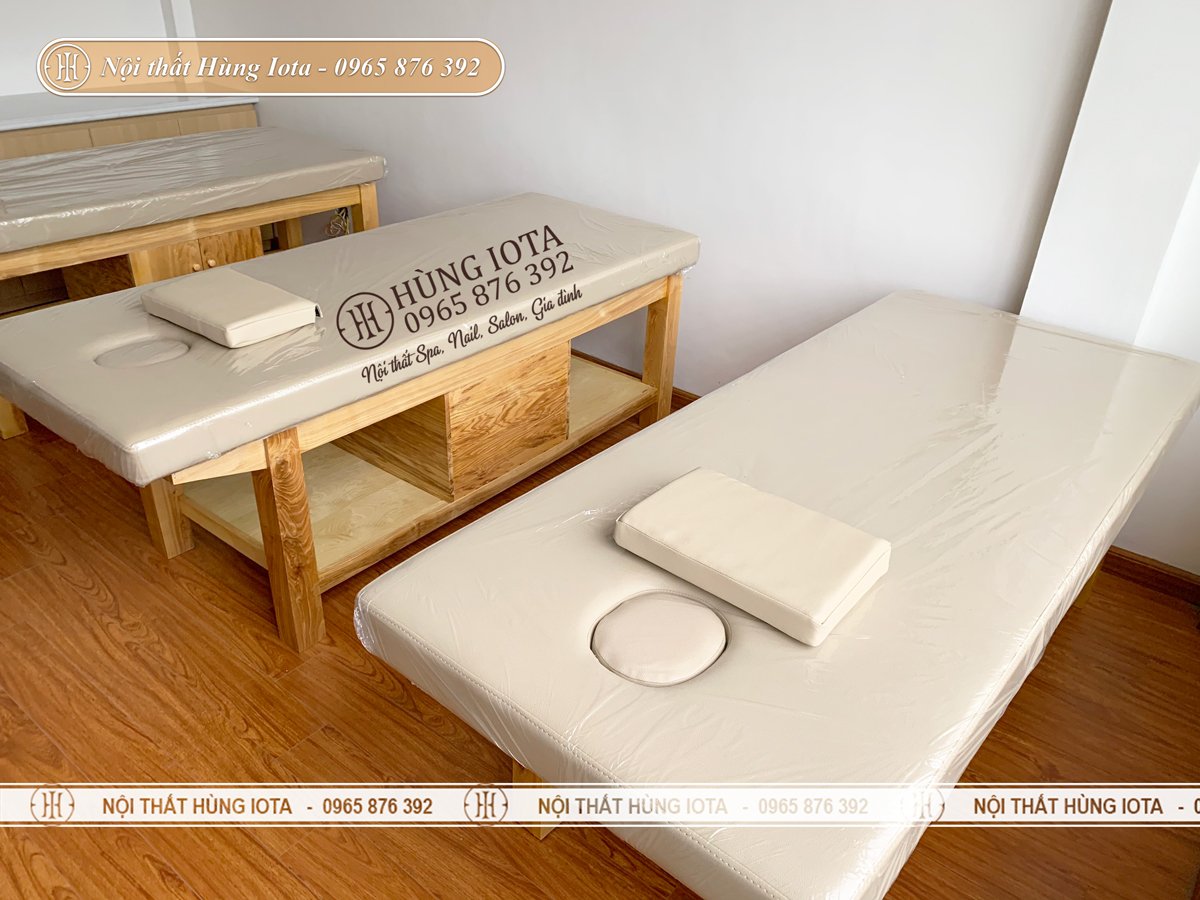 Hệ thống giường spa gỗ chất lượng cao