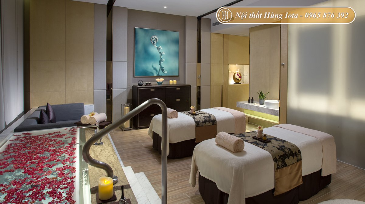 Thiết kế phòng massage spa cho thẩm mỹ viện đẹp hiện đại