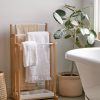 Giá treo khăn phòng tắm 3 tầng decor đơn giản