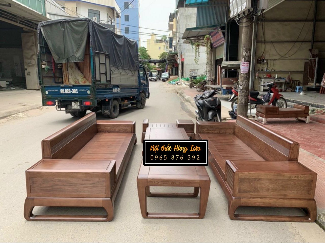 Xưởng sản xuất sofa gỗ óc chó uy tín giá rẻ tại Hà Nội