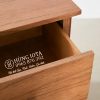Tủ ngăn kéo decor đơn giản gỗ tần bì cao cấp