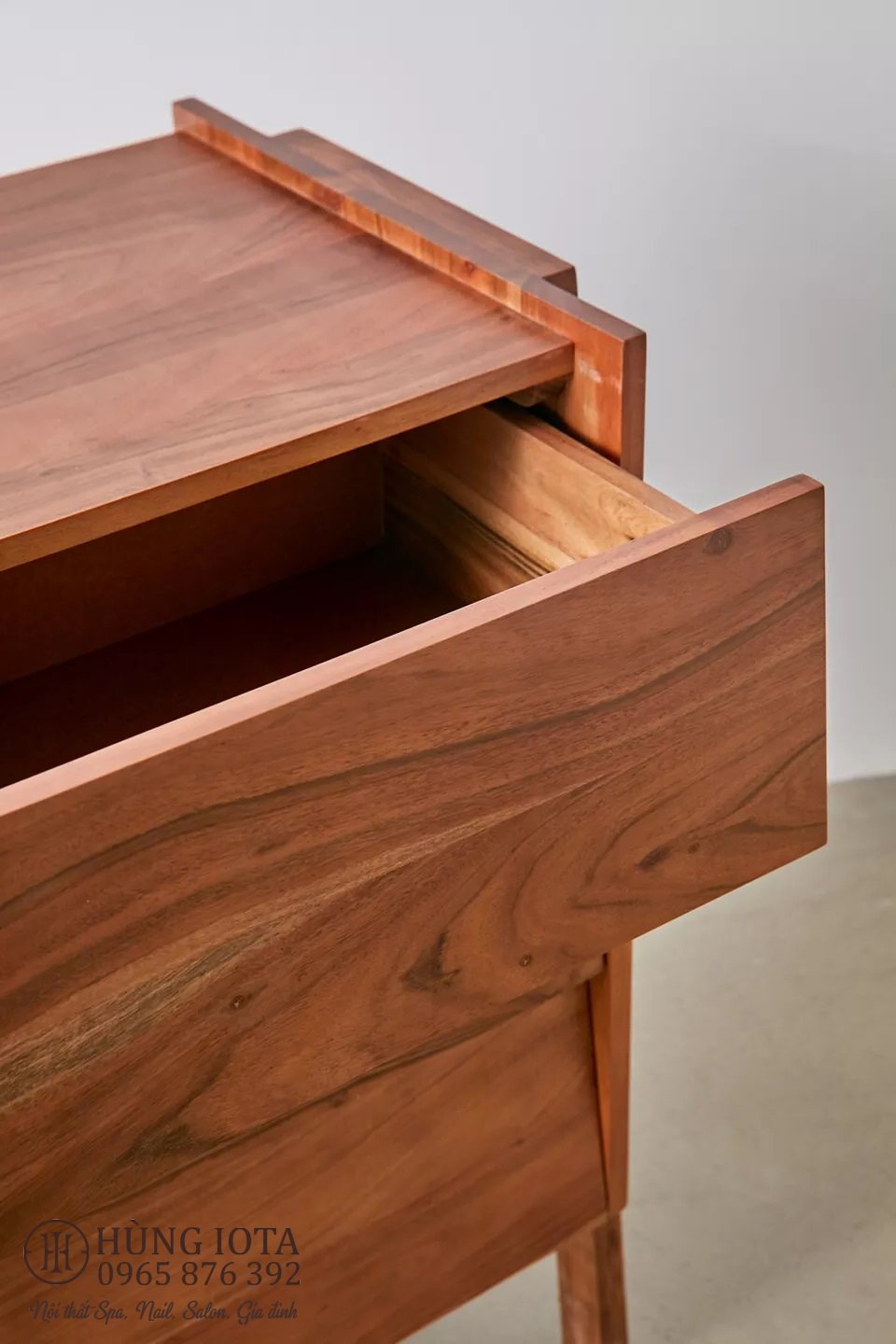 Tủ ngăn kéo đựng đồ trang điểm bằng gỗ đẹp