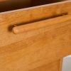 Tủ ngăn kéo màu gỗ đựng đồ trang điểm