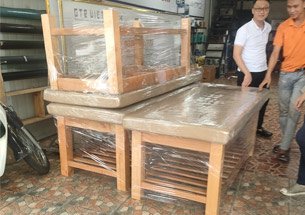 Setup giường spa gỗ tại Hạ Long giá rẻ