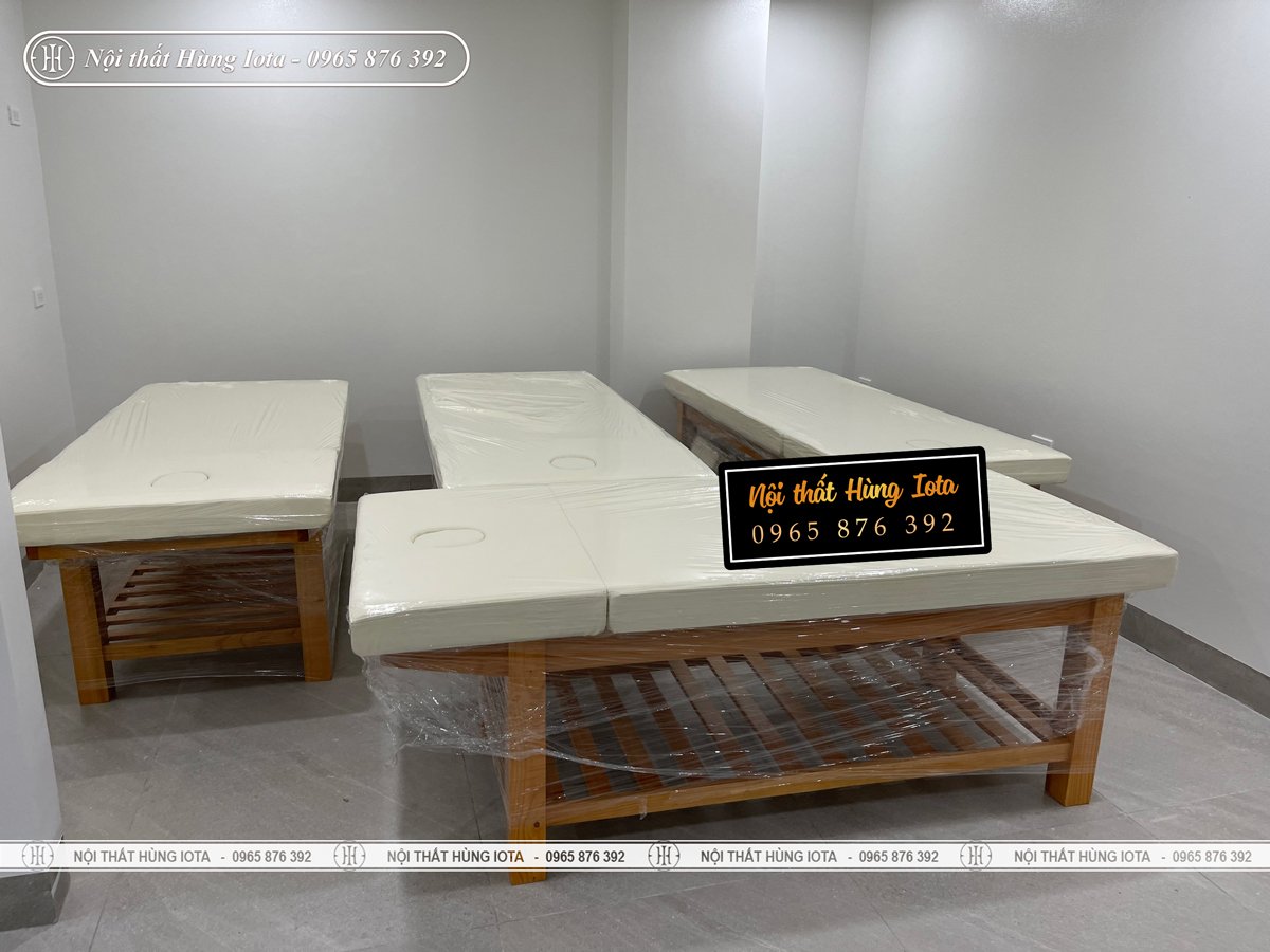 Giường massage trị liệu cho phòng khám ở Sóc Sơn