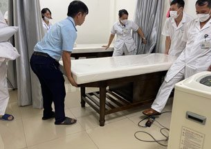 Thumb giường gỗ cho bệnh viện tại Thanh Xuân