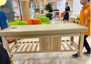 Thumb giường gỗ phục hồi chức năng cho phòng khám