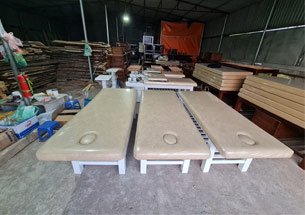 Thumb sản xuất giường spa đệm mềm và giường gội đầu ở Hà Nội