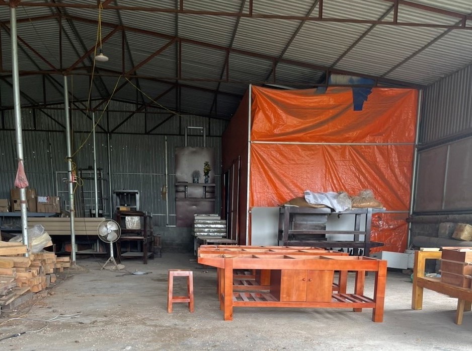 Sản xuất khung giường spa có tủ tại Hà Nội