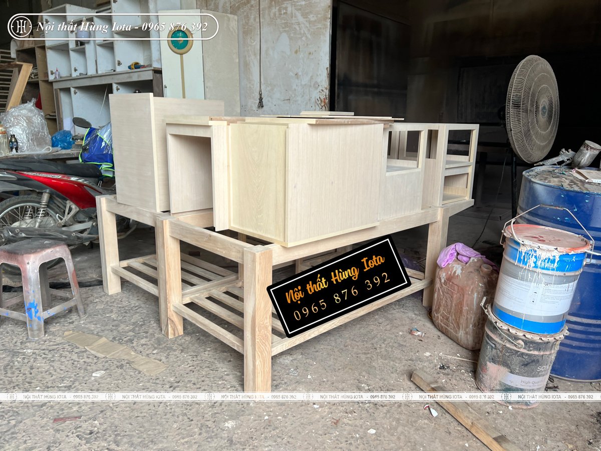 Xưởng sản xuất giường spa gỗ giá rẻ