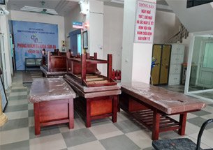 Thumb lắp đặt giường gỗ bệnh viện Tâm An - Thanh Hóa