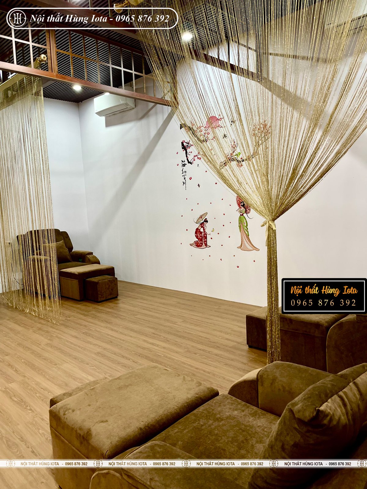 Lắp đặt ghế foot massage cho spa tại Lạng Sơn