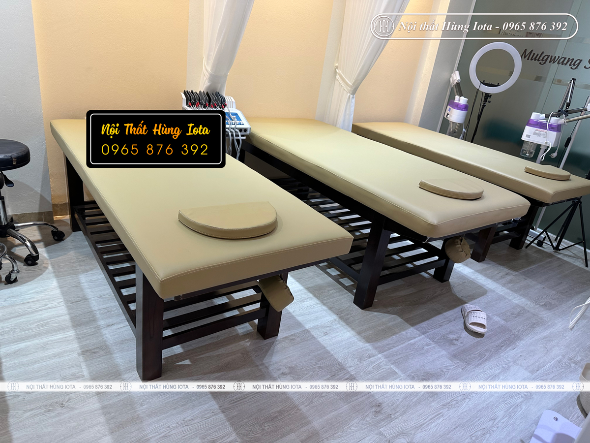 Giường spa đệm mềm như Sen tài Thu Tại Bắc Ninh