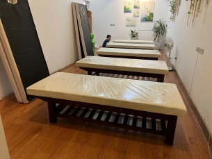Thumb lắp đặt giường trị liệu đông y cho Cánh Sen Hồng