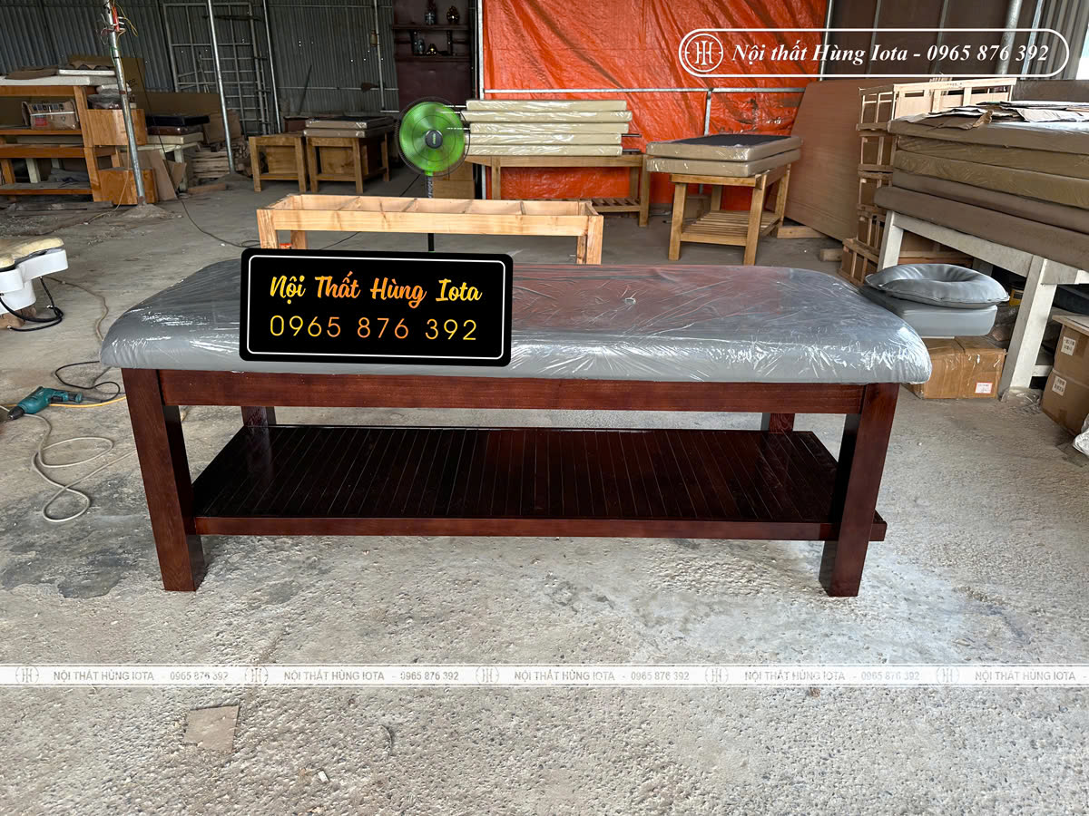 Xưởng sản xuất giường massage đệm mềm cao cấp