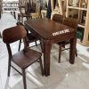 Bàn ăn chung cư 4 ghế tai voi