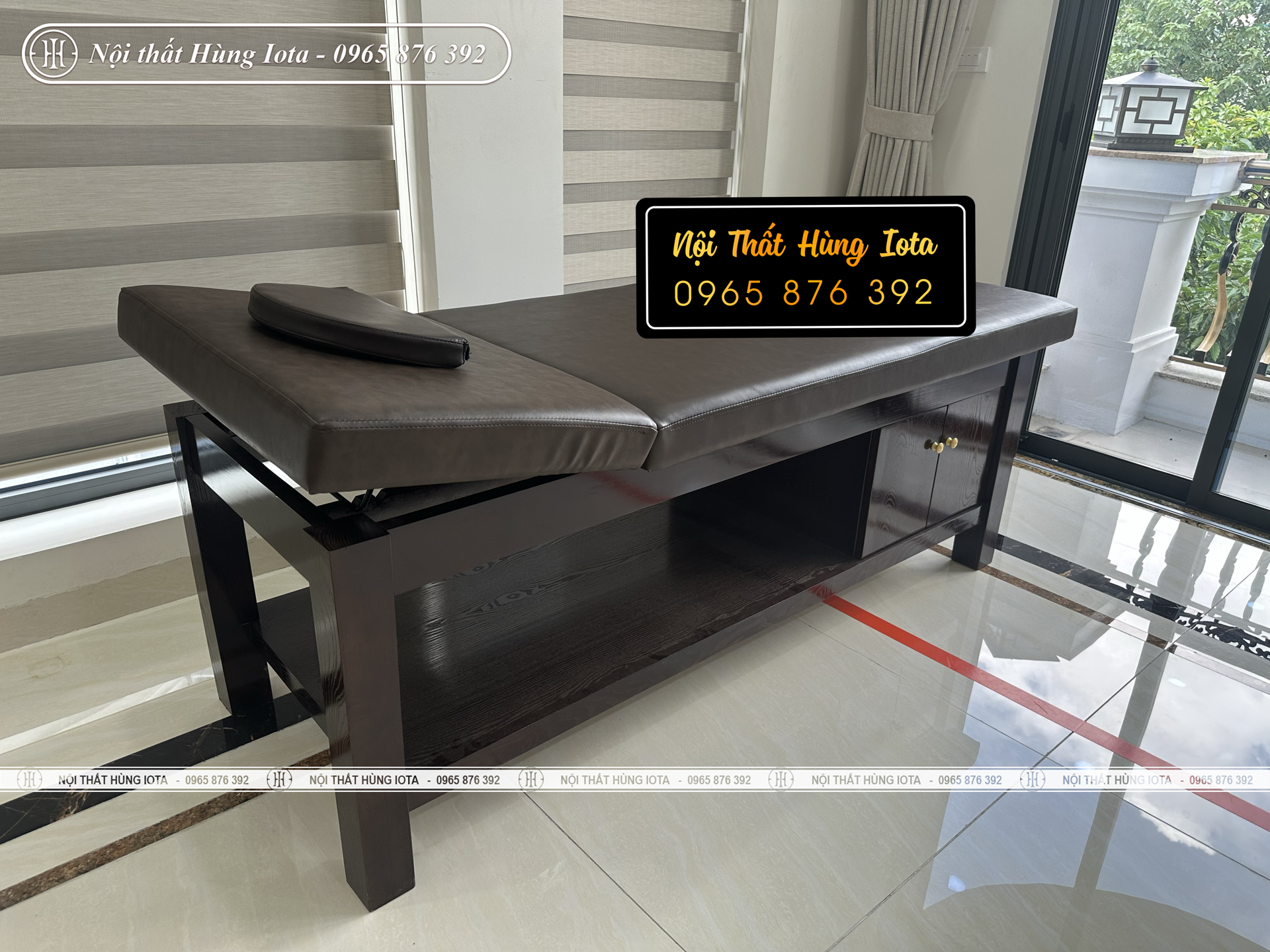 Giường massage gia đình nâng đầu cao cấp ở Từ Liêm