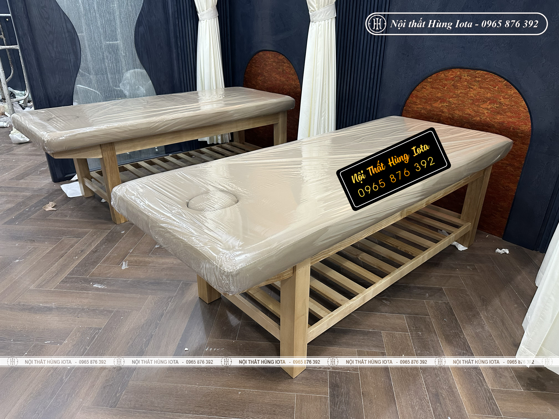 Giường spa đệm mềm ở Xuân Thủy, Cầu Giấy cho Phan Thủy