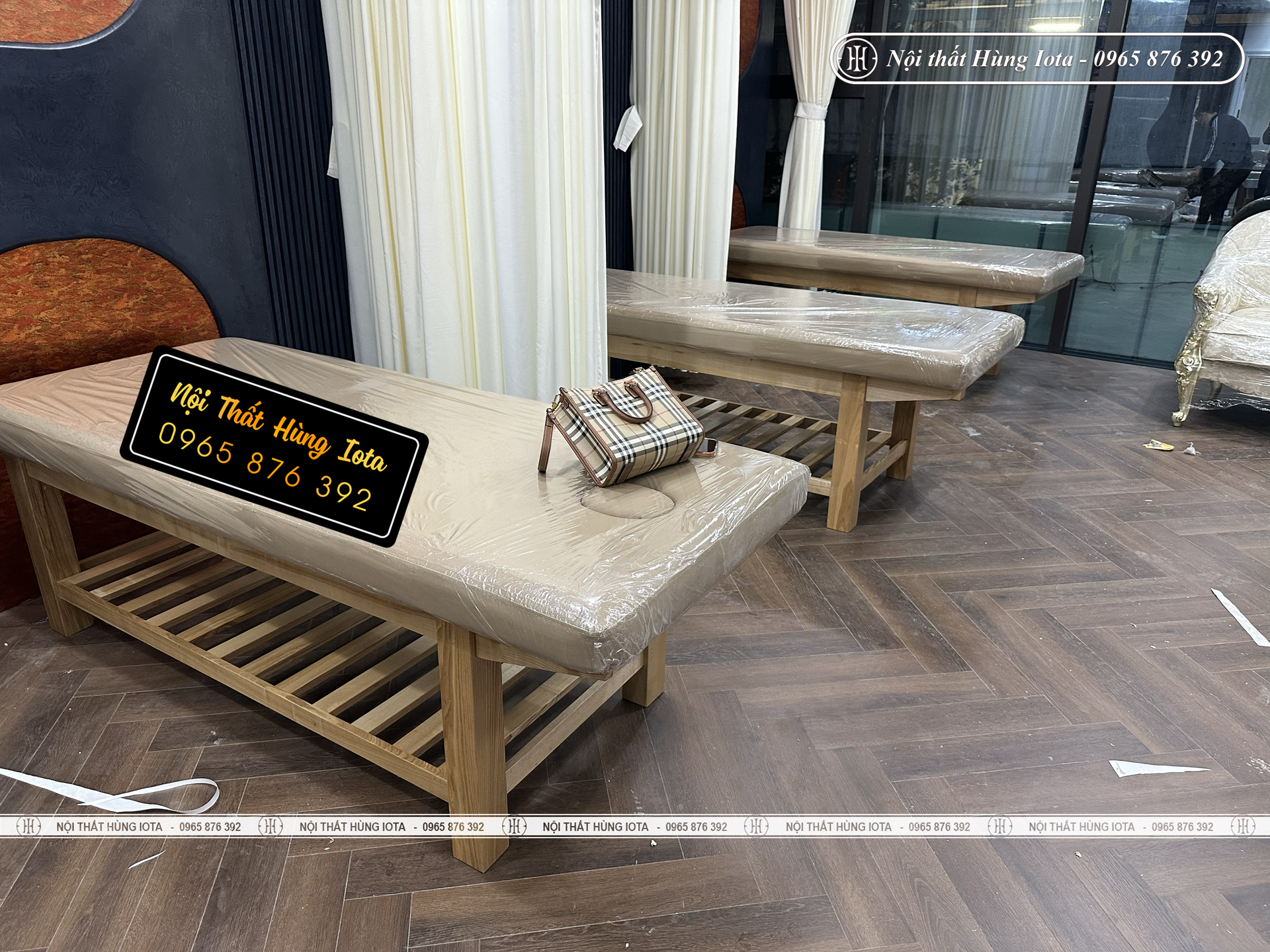Lắp đặt giường spa cho Phan Thủy ở Xuân Thủy, Cầu Giấy