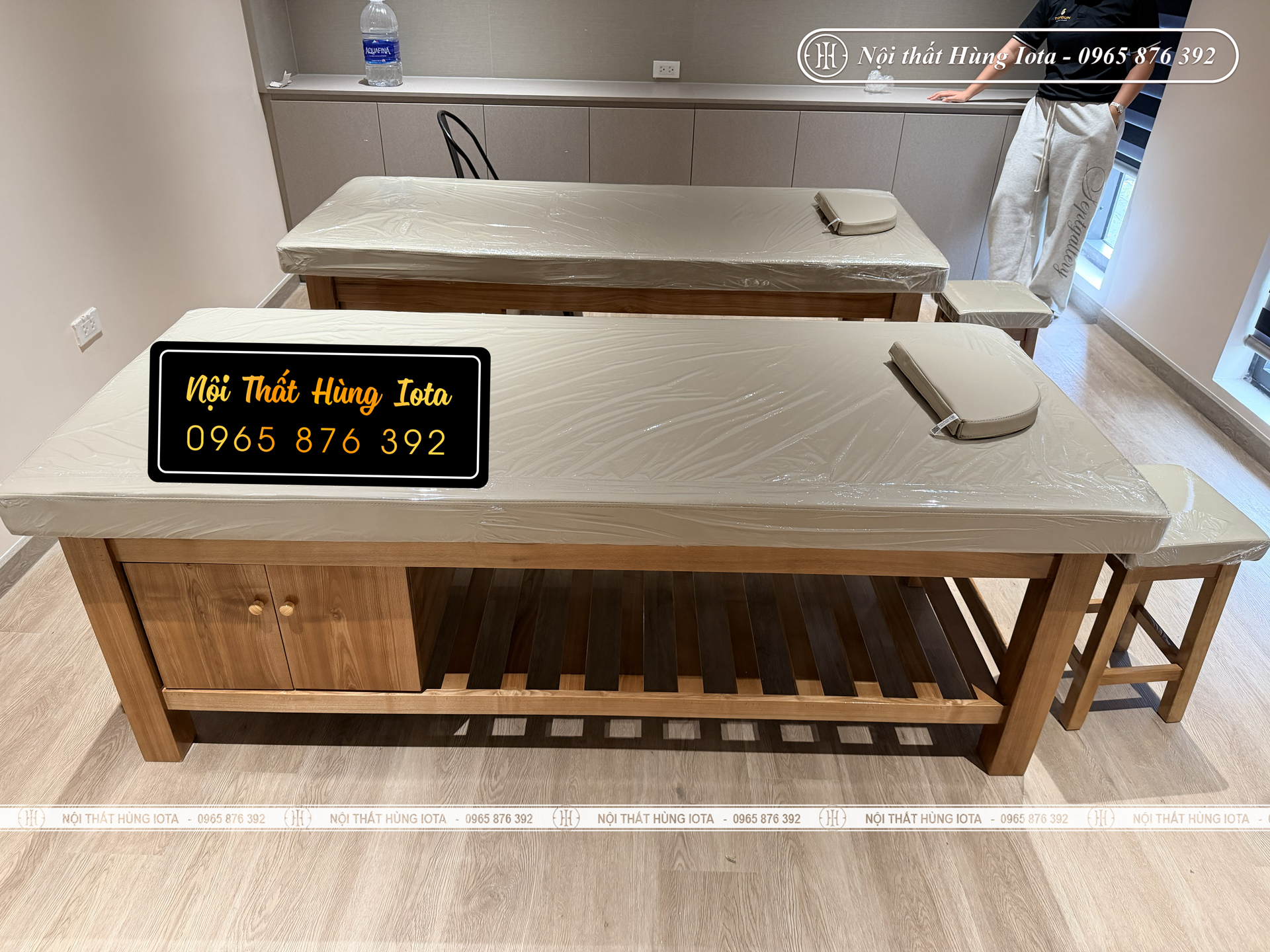 Giường spa giãn cơ phòng tập gym ở Tây Hồ