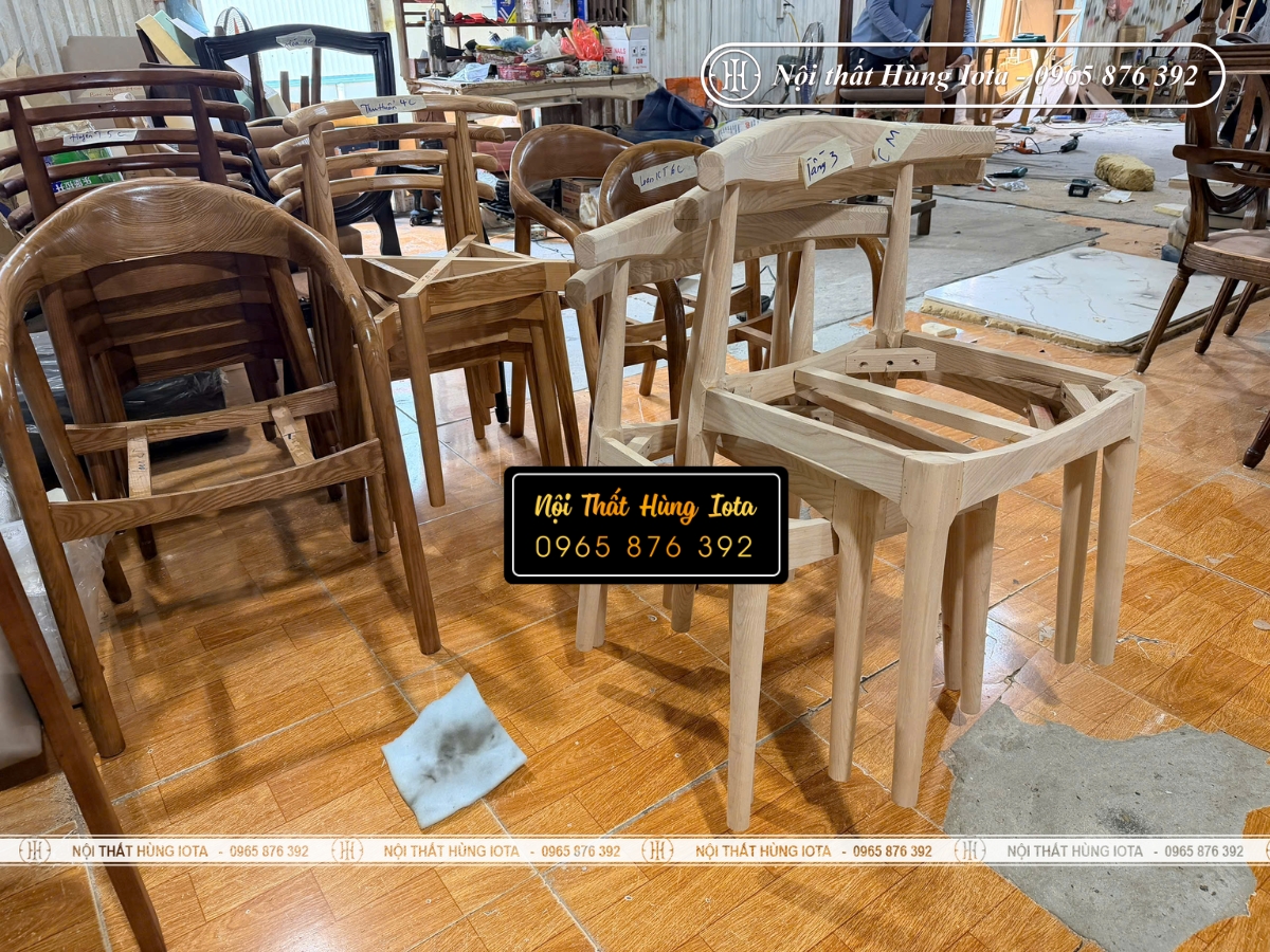 Sản xuất ghế quán ăn đẹp, giá rẻ
