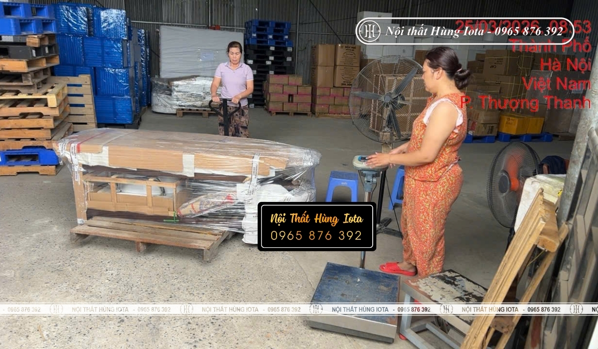 Xưởng sản xuất giường gội đầu sang nước ngoài