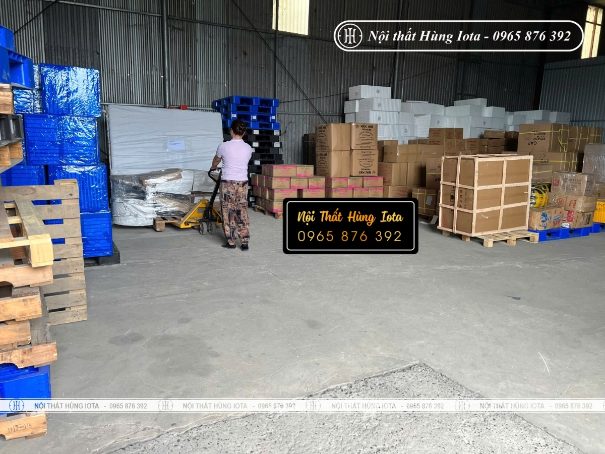 Vận chuyển giường gội đầu cho khách nước ngoài
