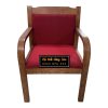 Ghế khách cơ quan Start màu đỏ đẹp