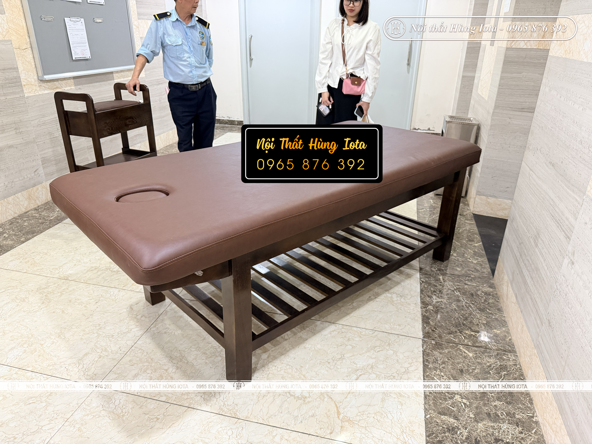 Giường spa ở chung cư Chelsea Yên Hòa, Cầu Giấy
