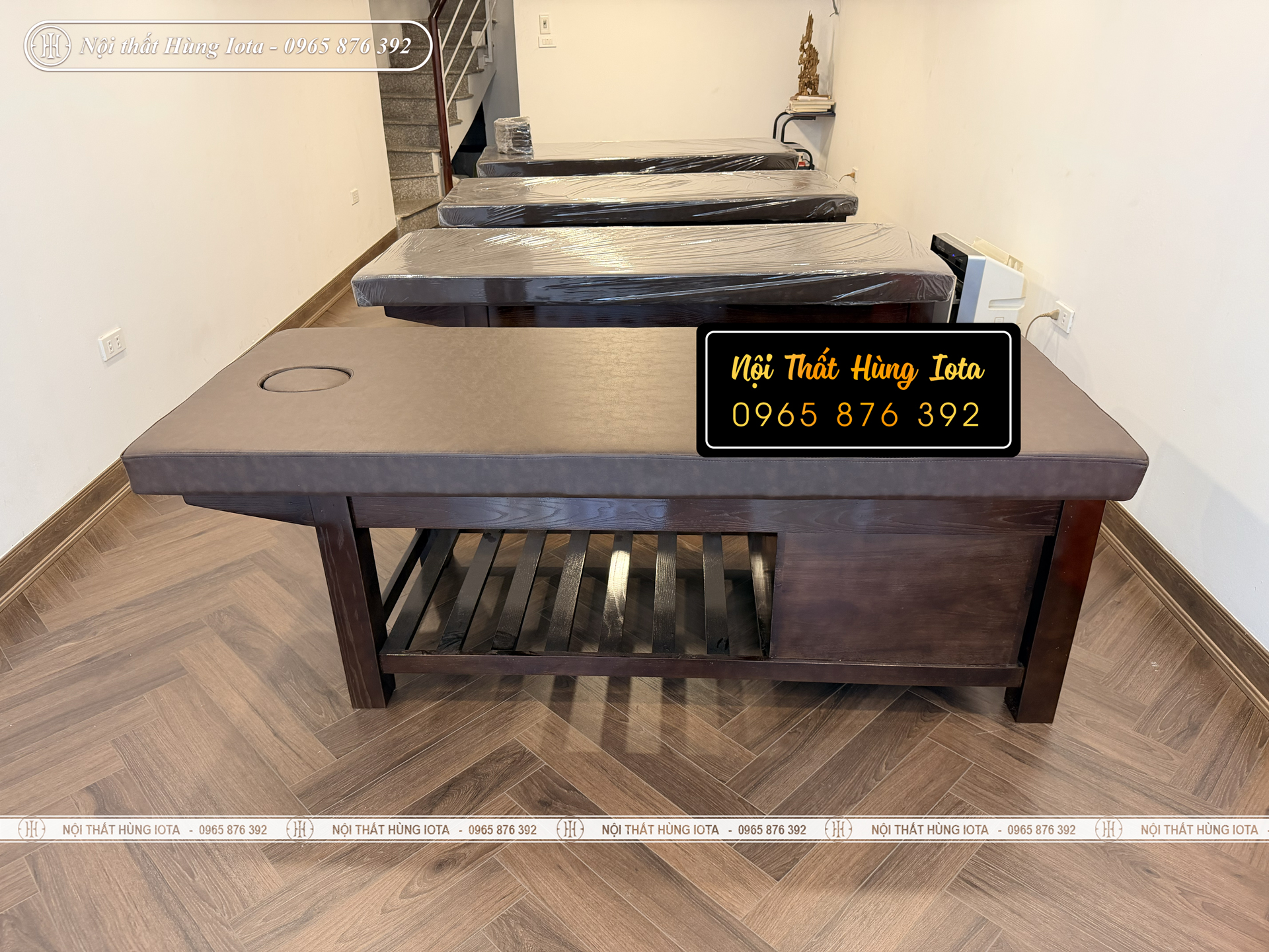 Lắp đặt giường spa ở Hai Bà Trưng đẹp giá rẻ tại xưởng
