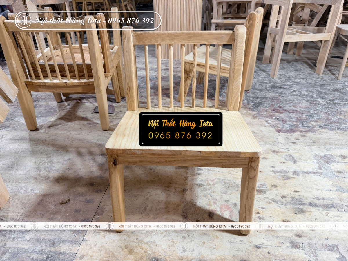 Ghế cafe decor thấp