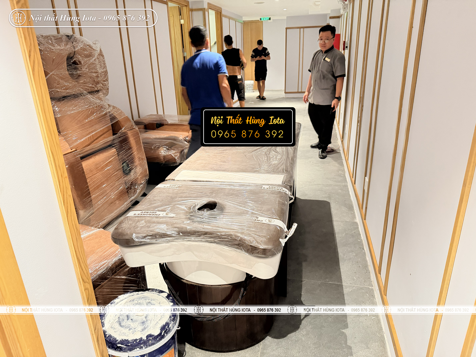 Giường gội đầu khách sạn Solar Premium Hotel