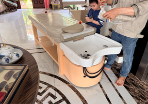 Thumb lắp đặt giường gội đầu cao cấp ở Long Biên