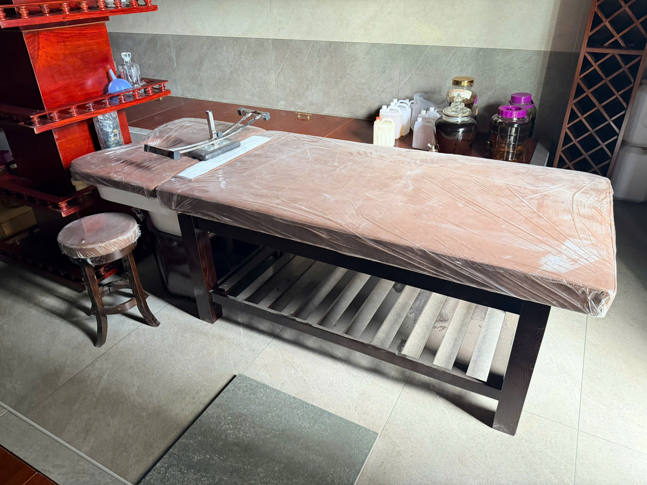 THumb lắp đặt giường gội đầu gia đình tại Đông Anh