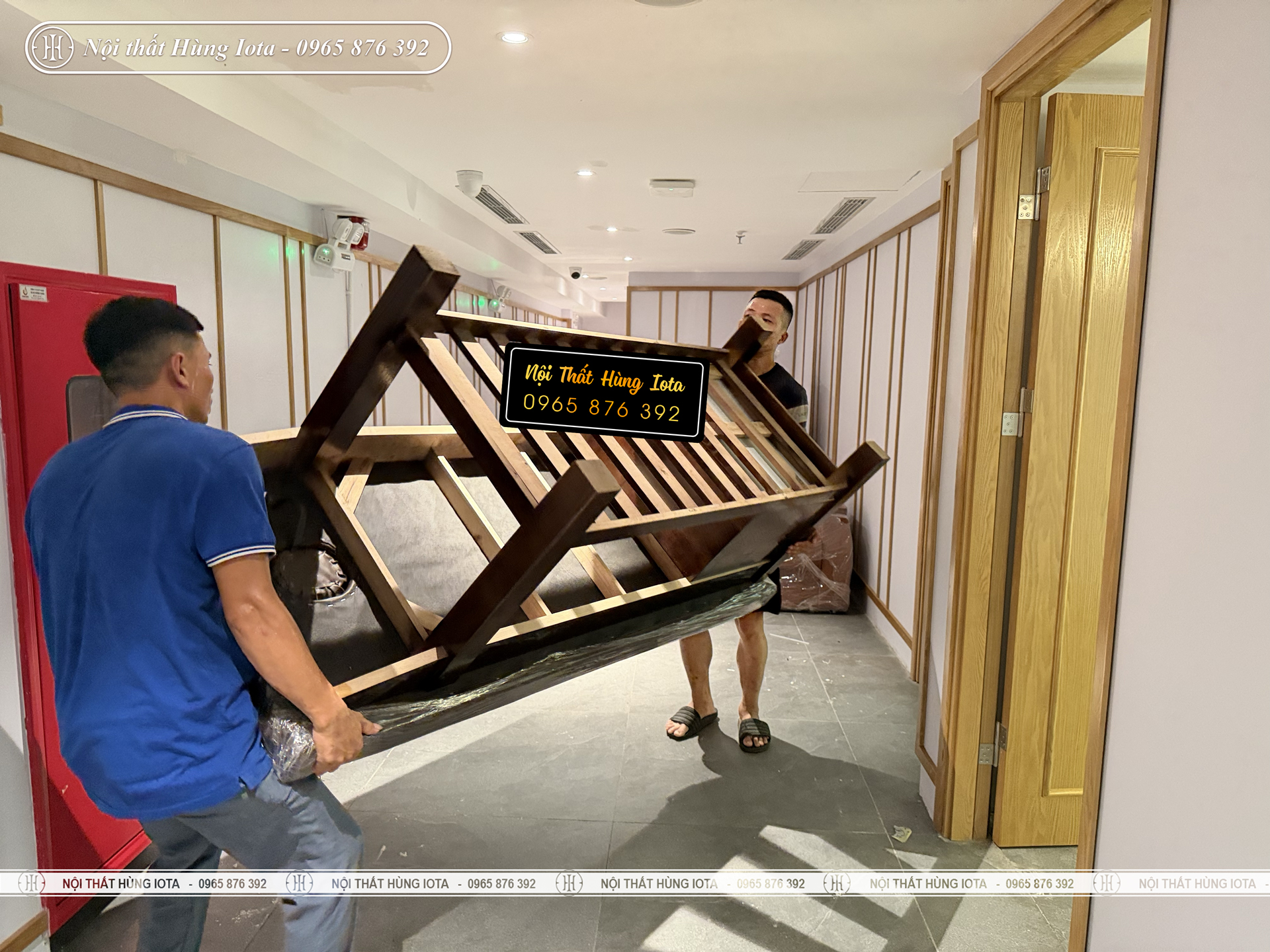 Vận chuyển lắp đặt giường spa massage cho khách sạn