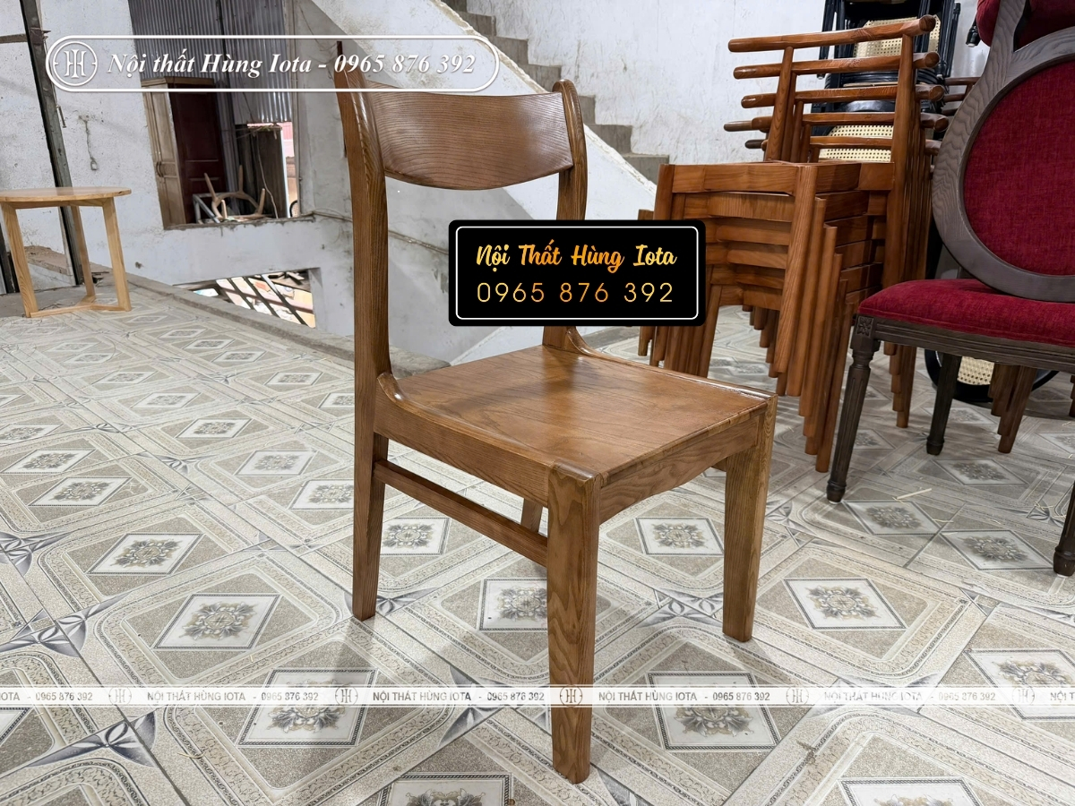Ghế ăn bella mặt gỗ