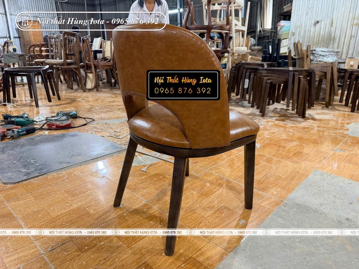 Sản xuất ghế cafe lưng thoáng giá rẻ