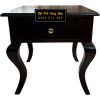 Bàn trà cổ mặt vuông chân kiềng