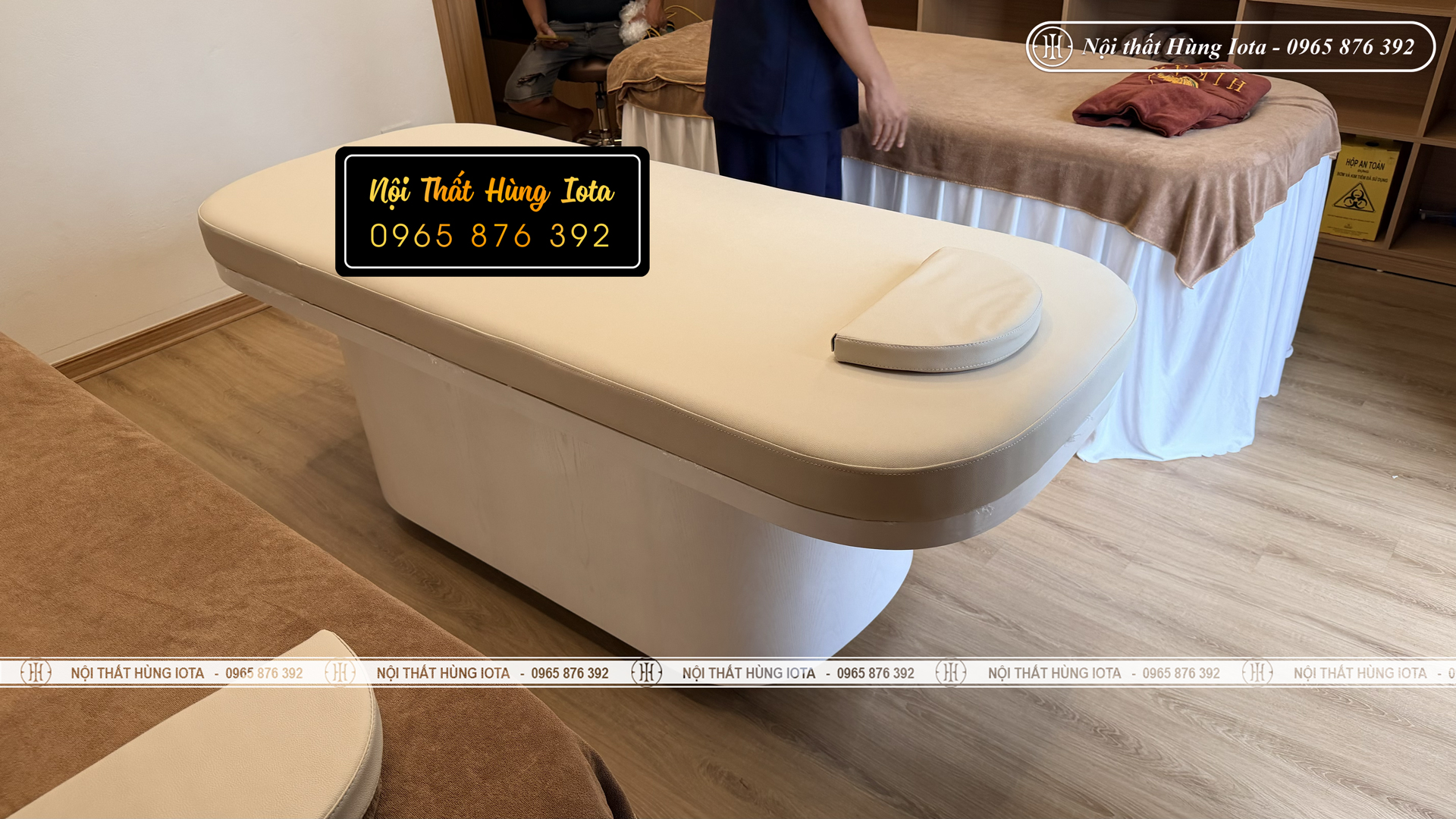 Giường spa đẹp phòng khám ở Hà Đông