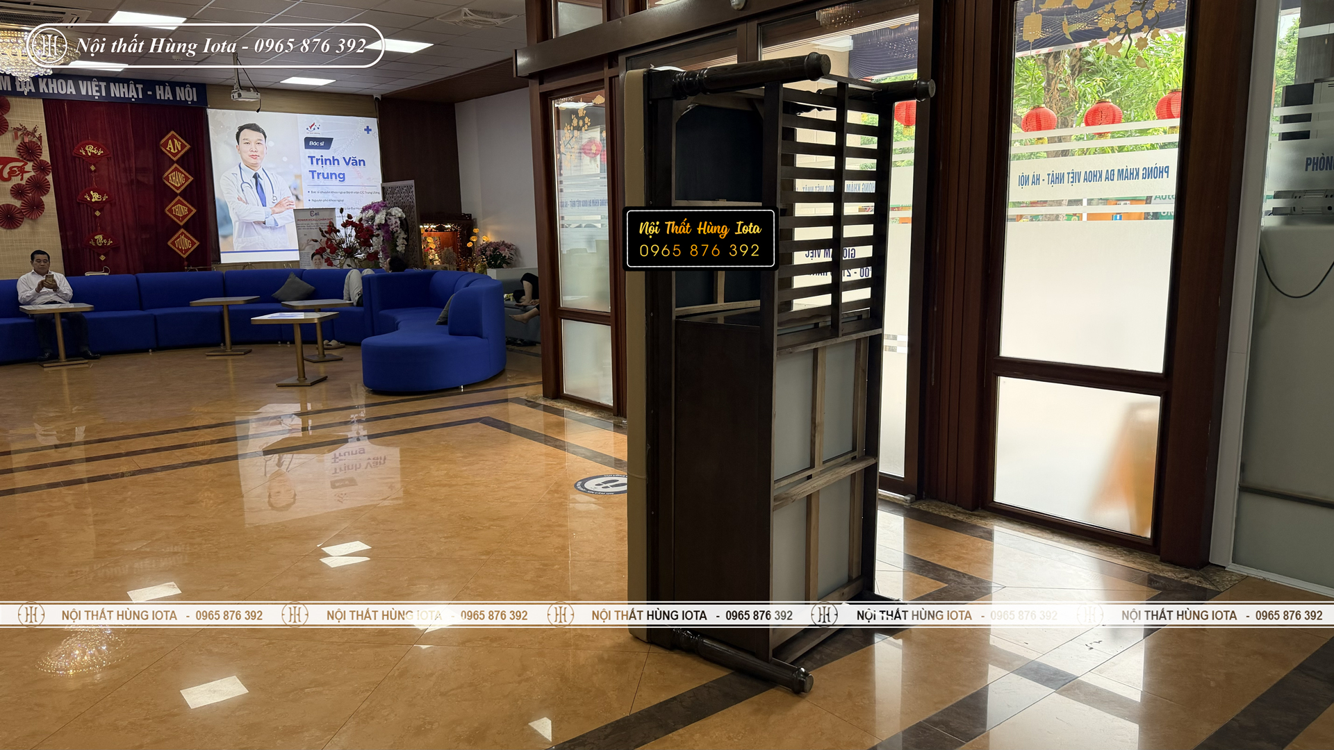 Giường spa phòng khám Việt Nhật ở Long Biên