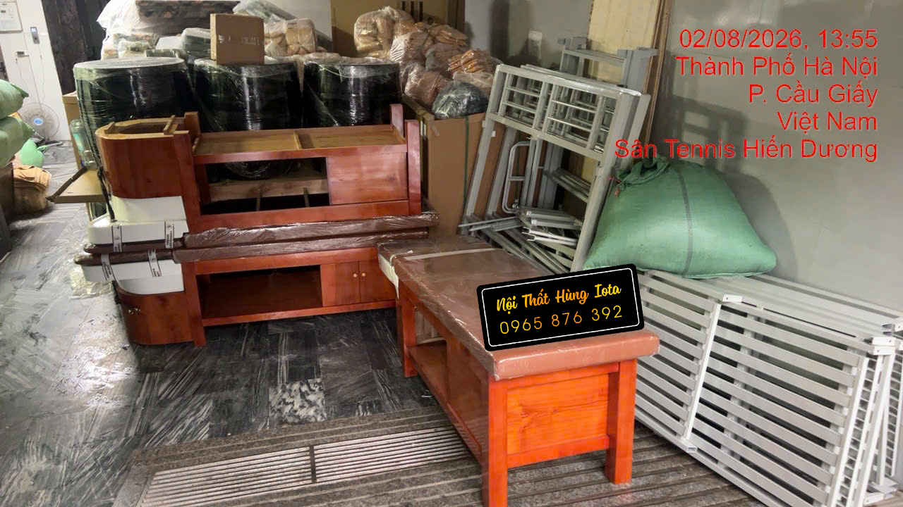 Lắp đặt giường gội đầu có tủ ở Cầu Giấy