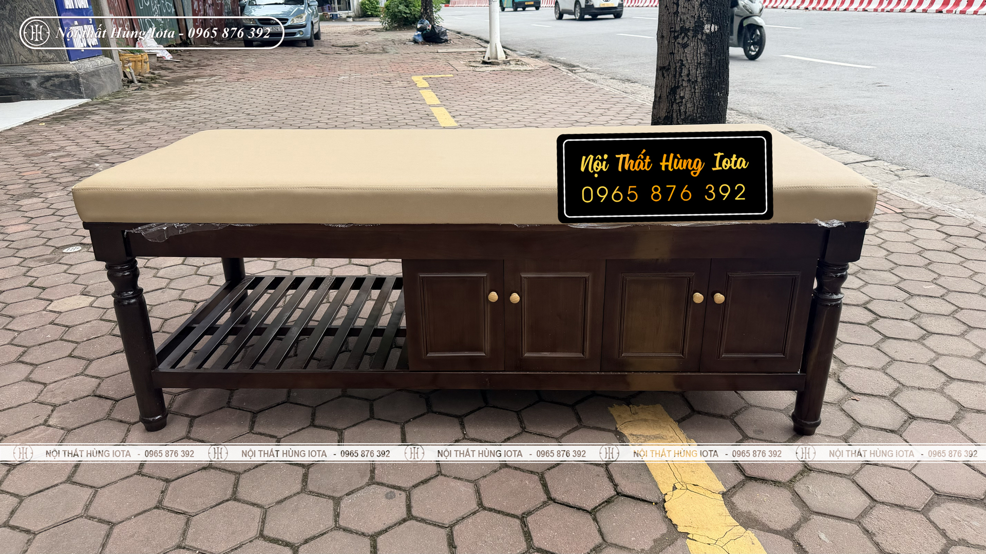 Lắp đặt giường spa siêu âm phòng khám Việt Nhật